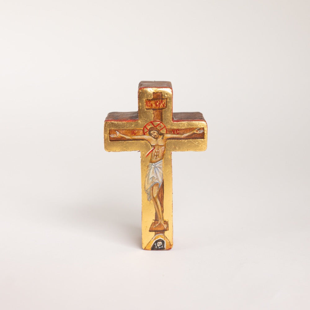 Crucifijo - Icono Pintado a Mano