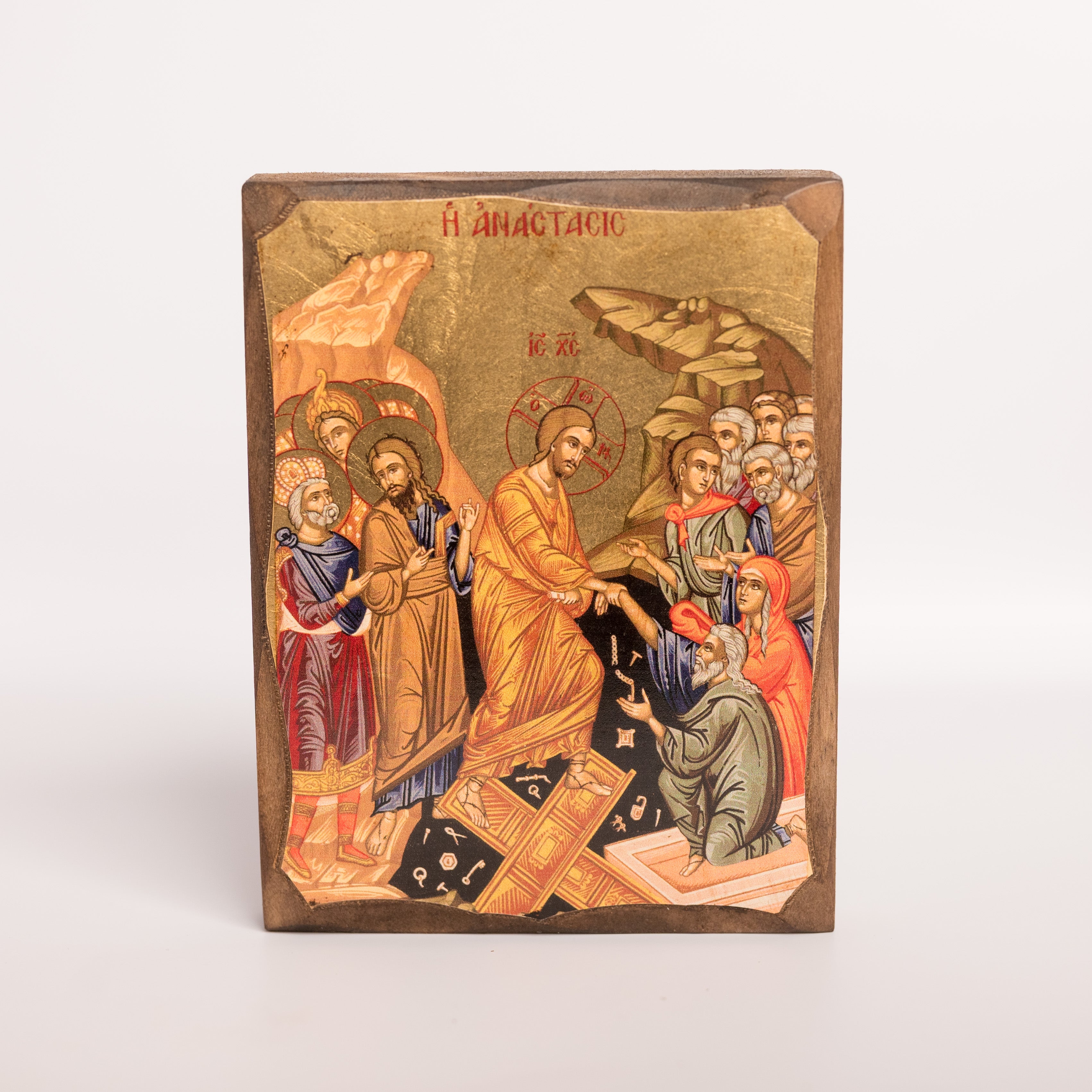 La Resurreción Icono Griego