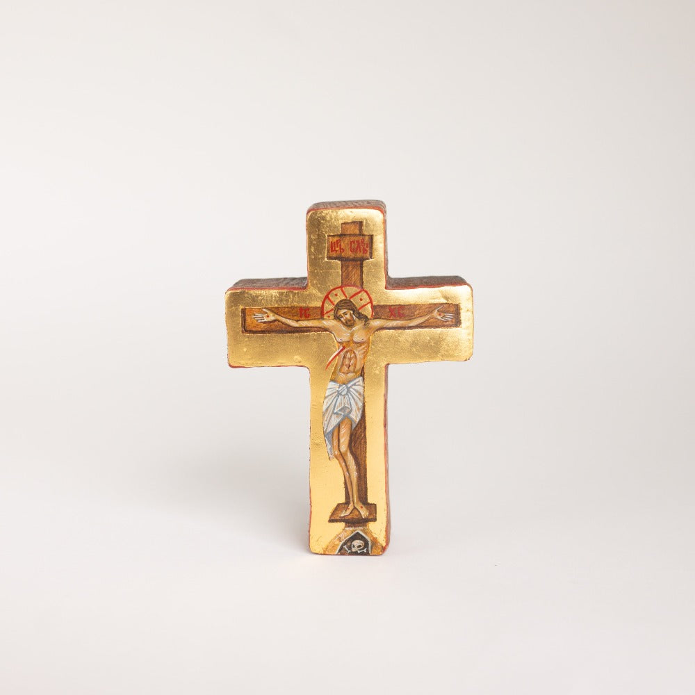 Crucifijo - Icono Pintado a Mano