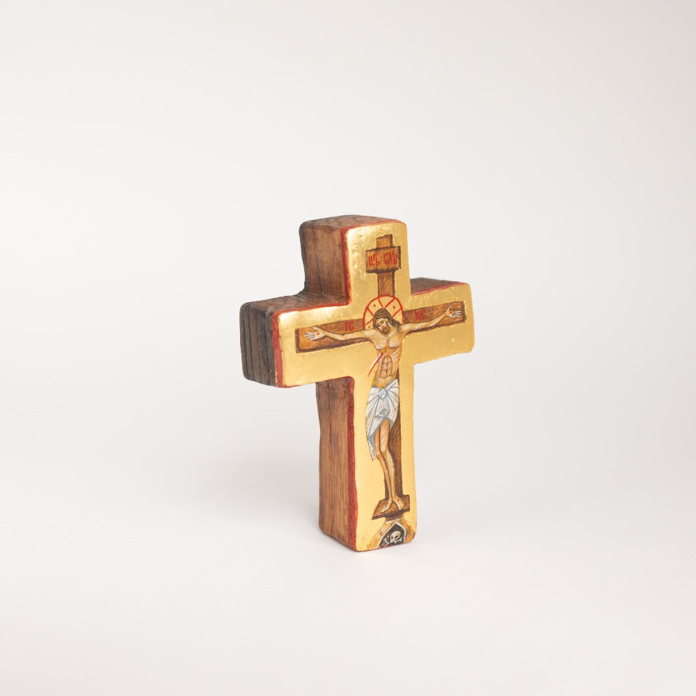 Crucifijo - Icono Pintado a Mano