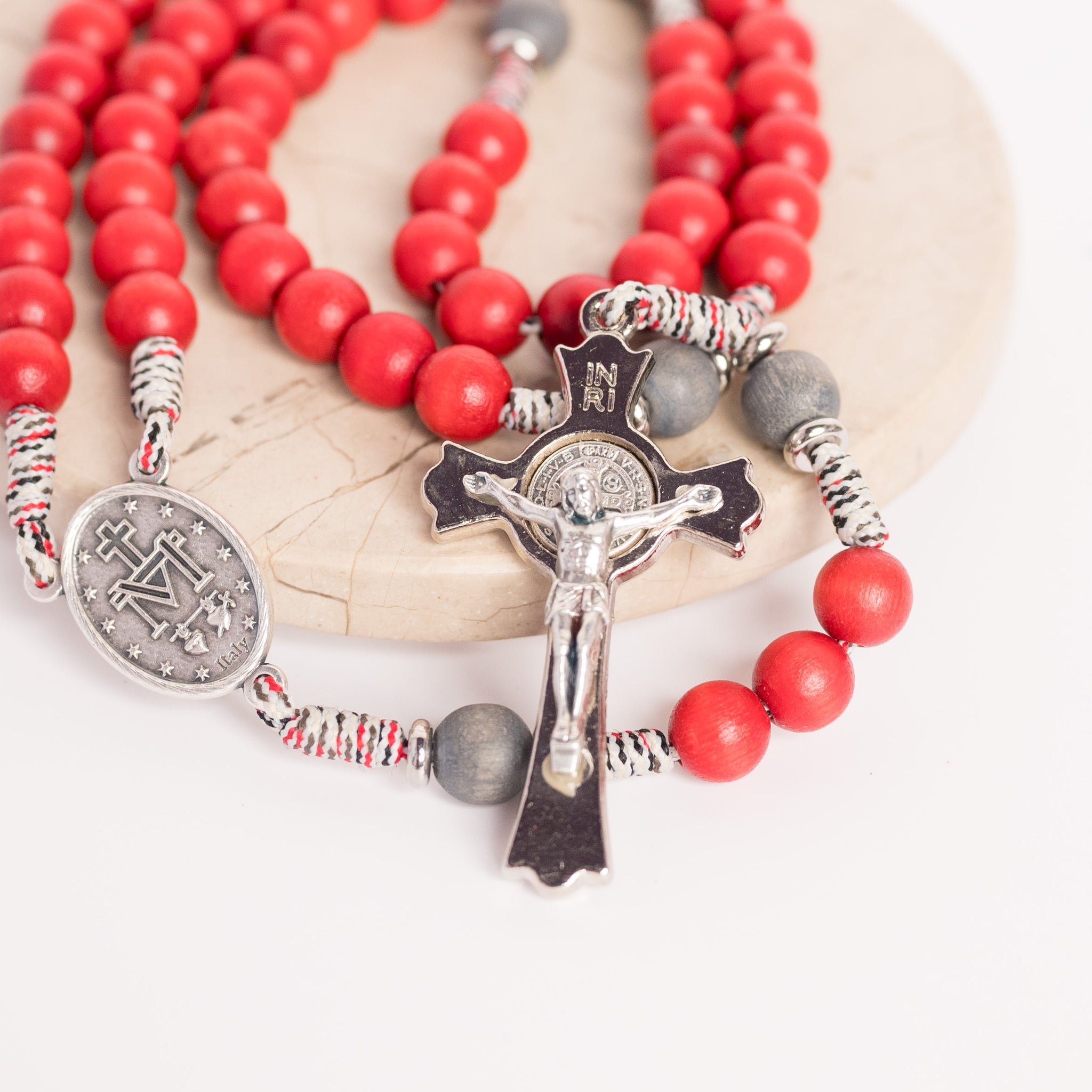 Rosario Paracord Acacia – Santo Anello Rosario Paracord Acacia – Santo Anello