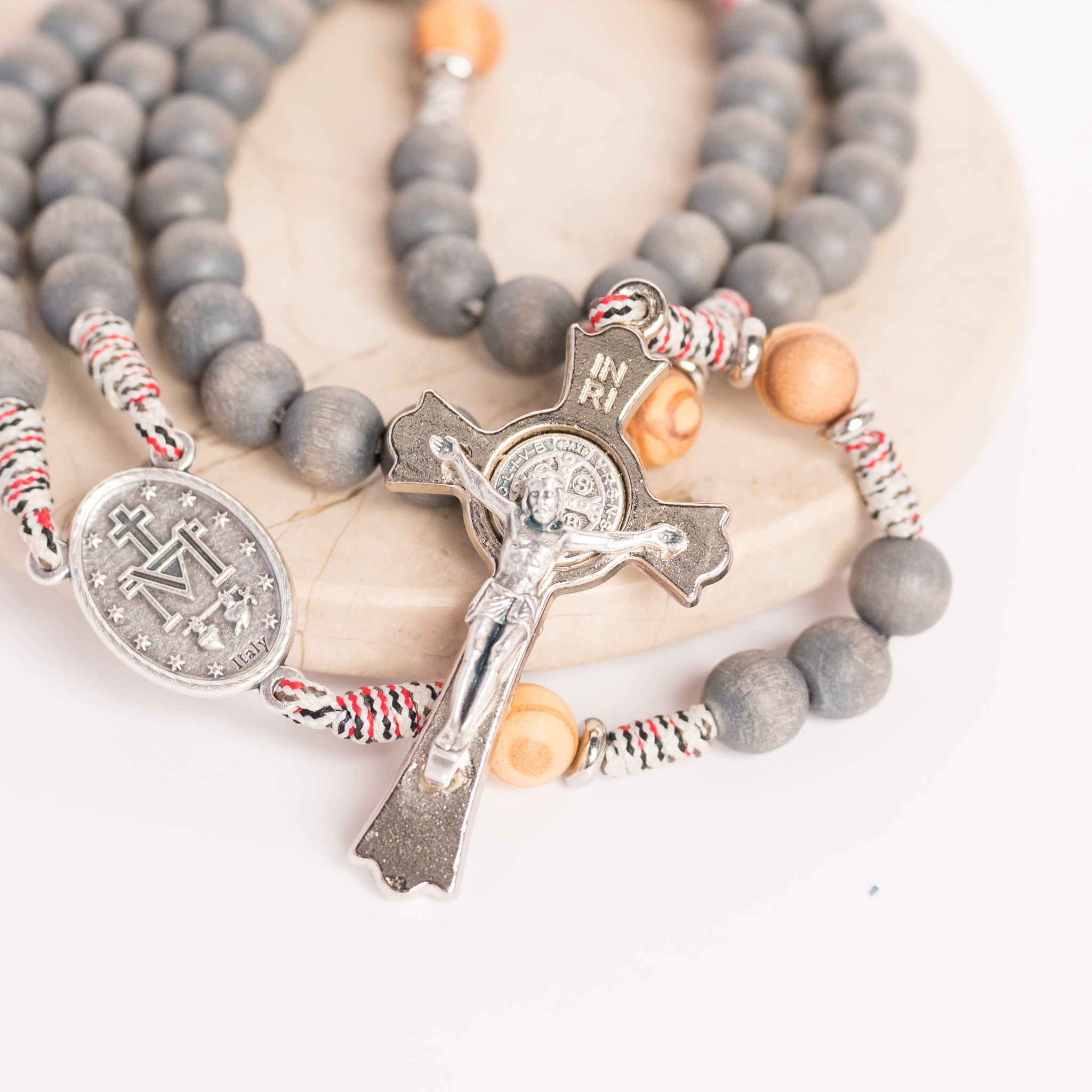 Rosario Paracord Acacia – Santo Anello