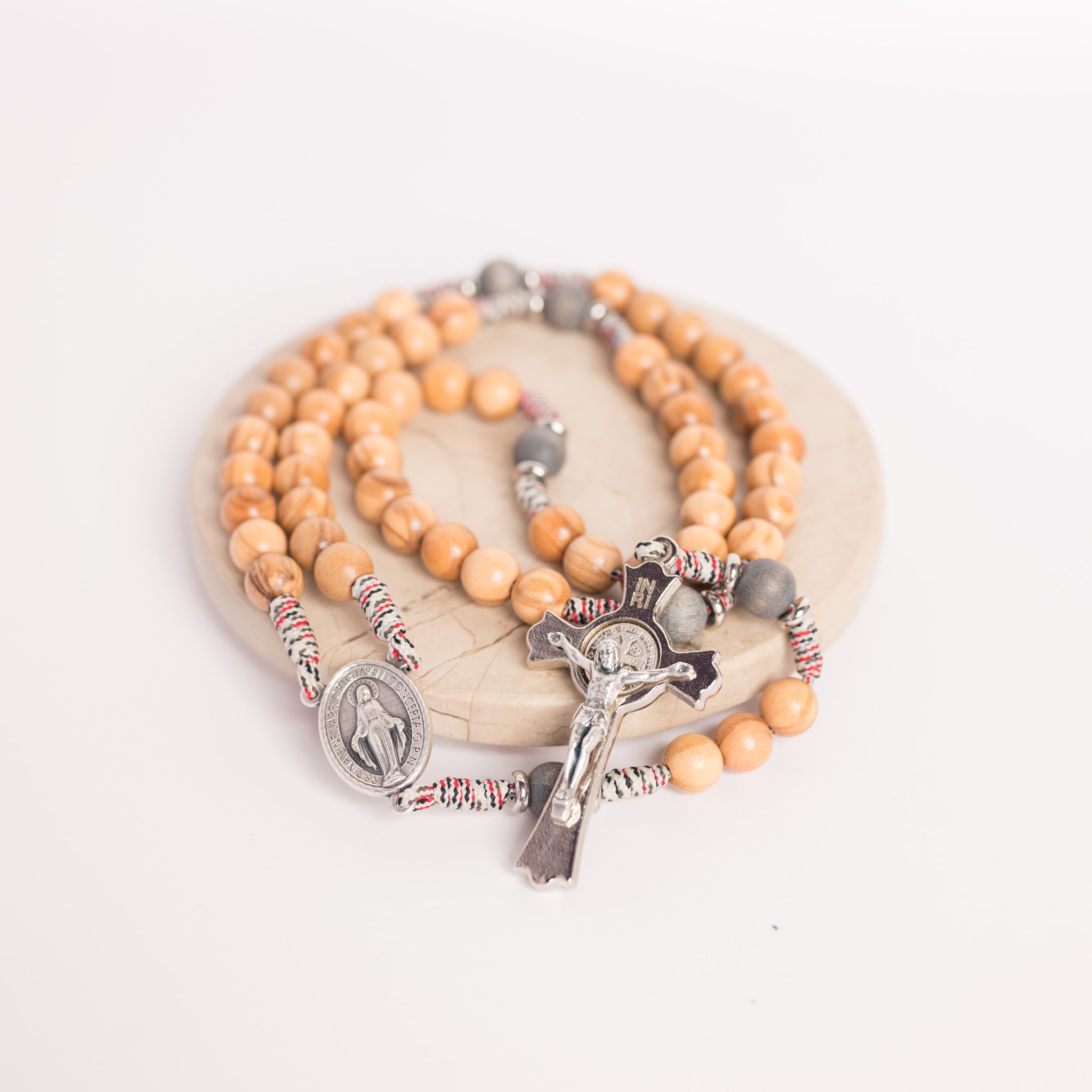 Rosario Paracord Acacia – Santo Anello