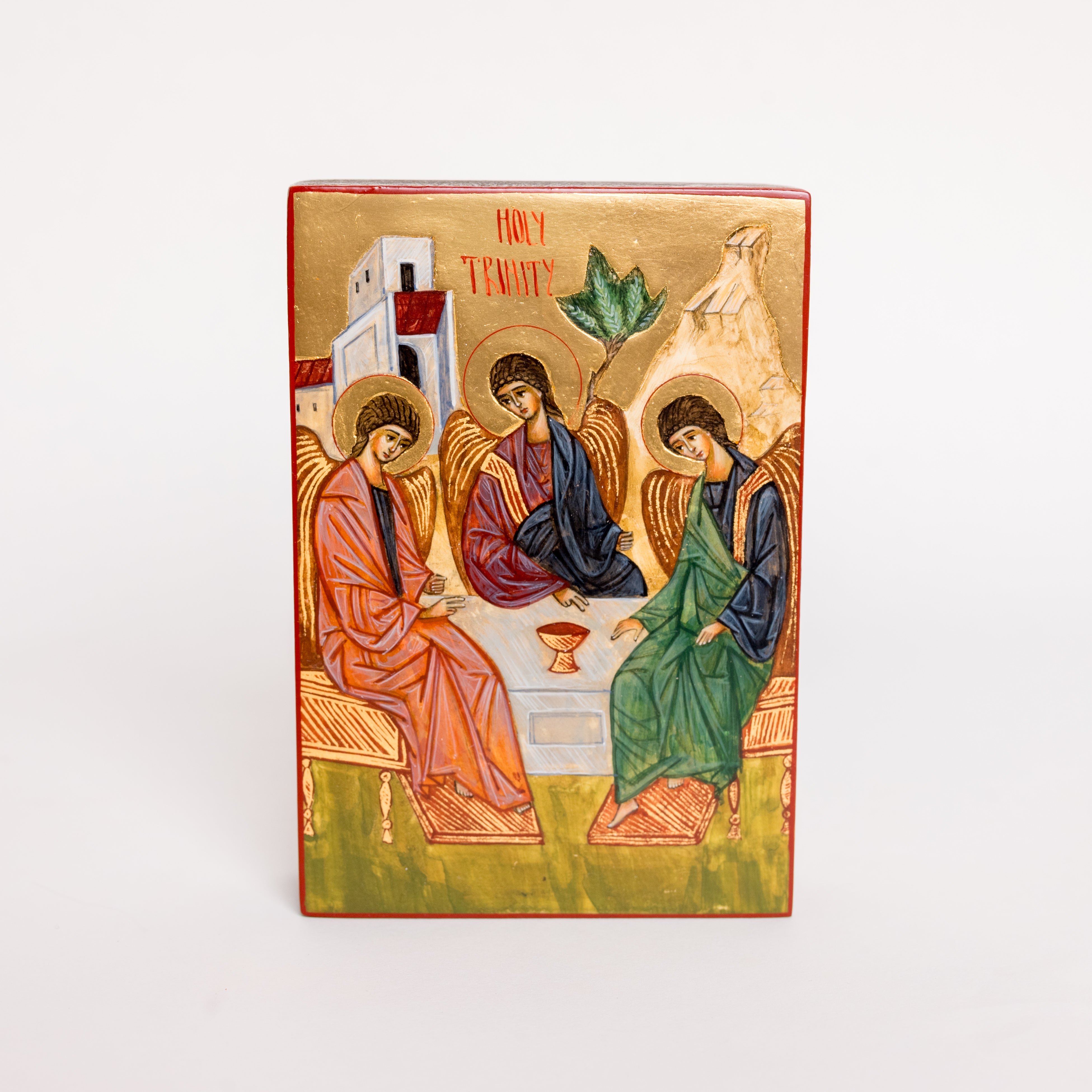 Santísima Trinidad - Icono Pintado a Mano