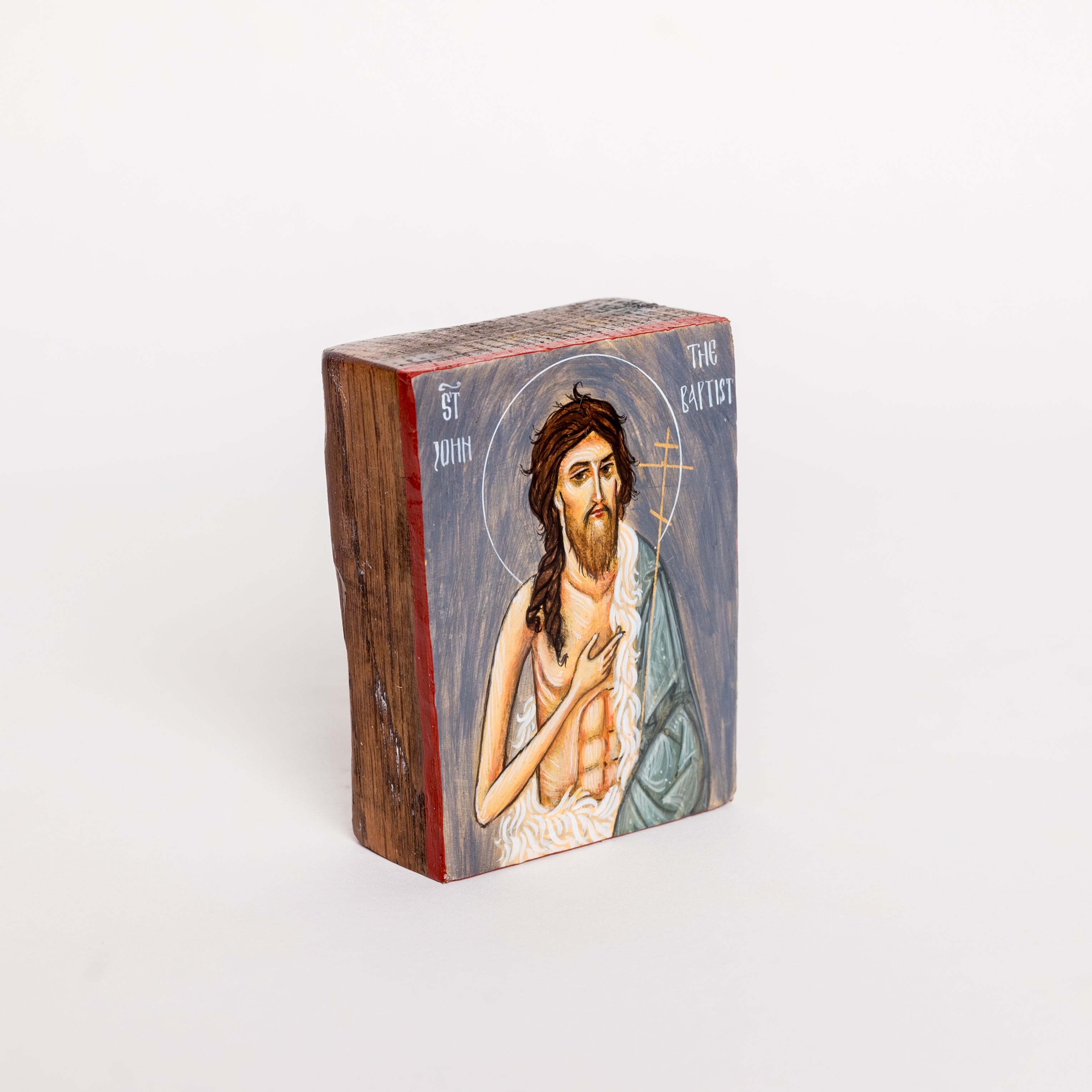San Juan Bautista - Icono Pintado a Mano