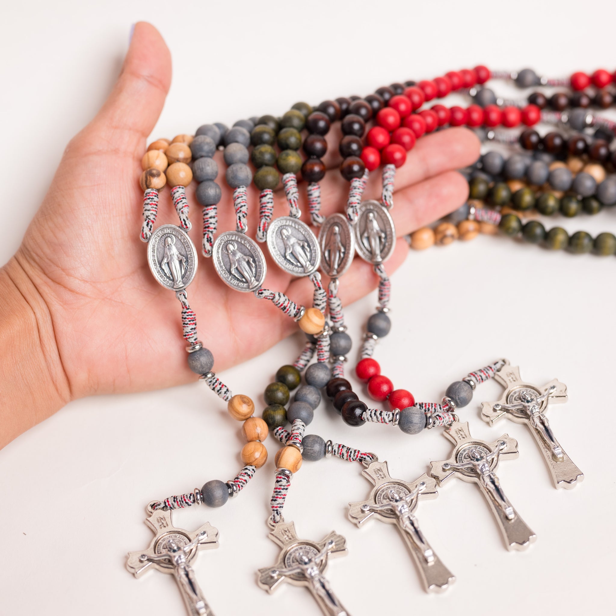 Rosario Paracord Acacia – Santo Anello