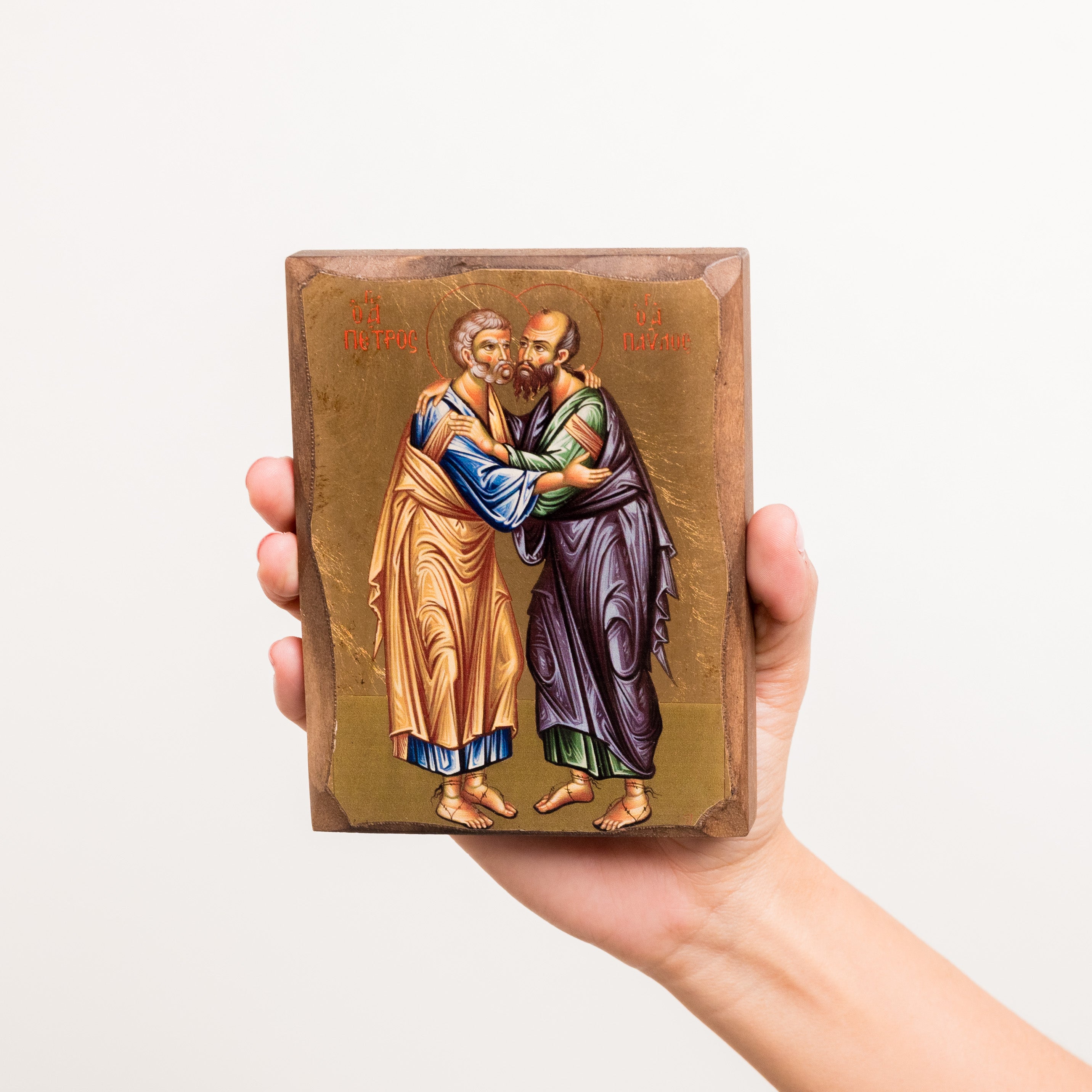 San Pedro y San Pablo Icono Griego