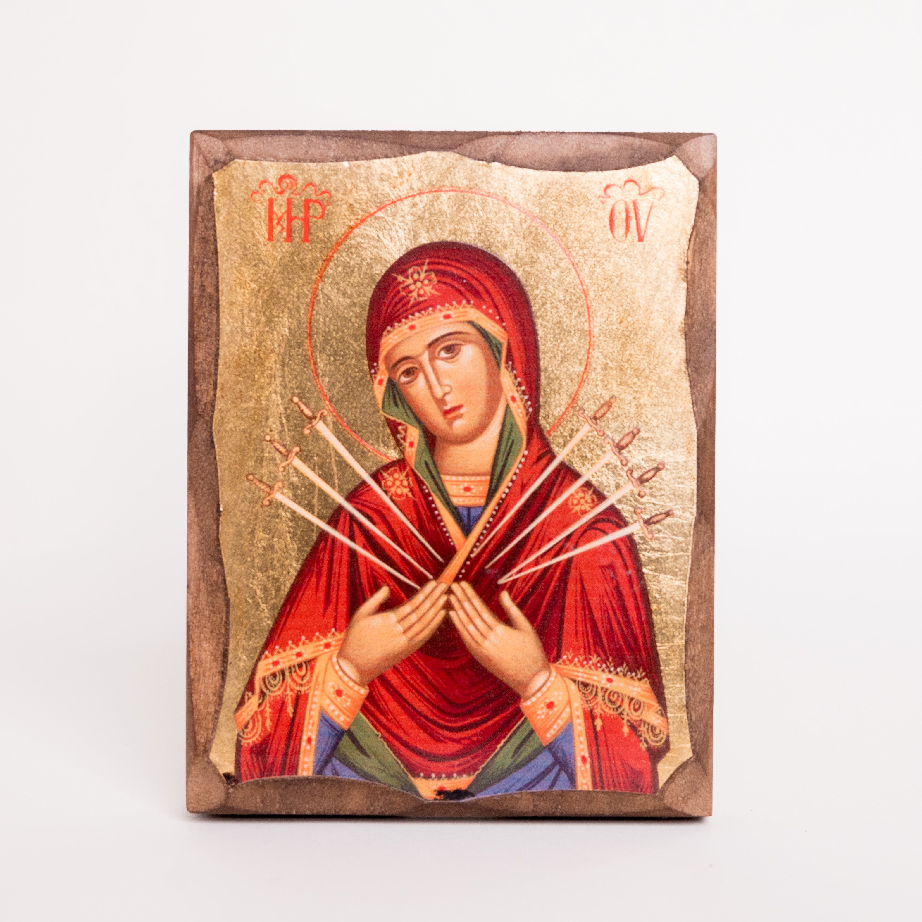 Nuestra Señora de los Dolores Icono Griego