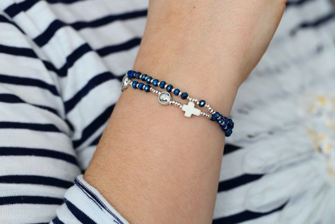 Rosario Pulsera Cristal