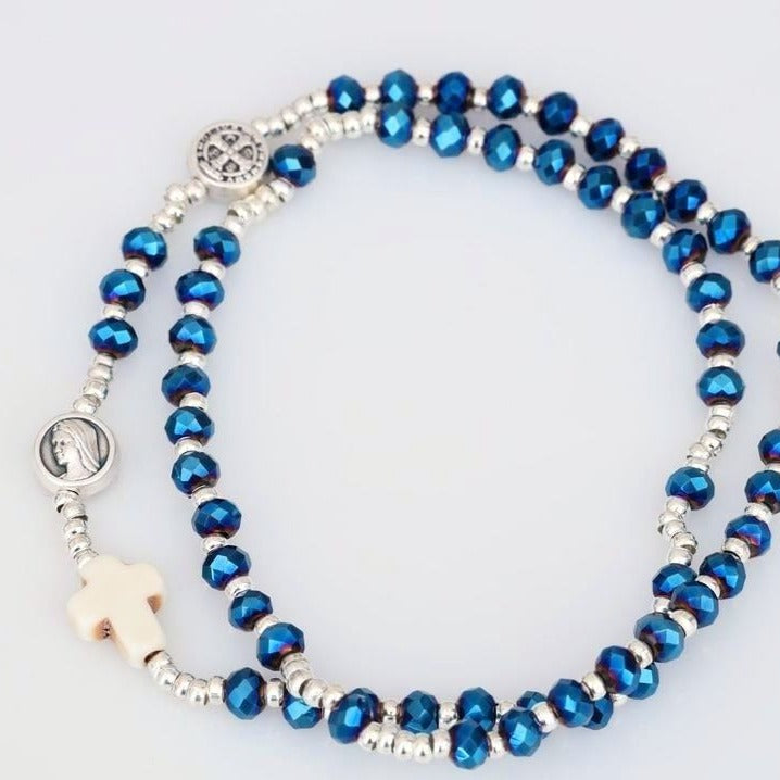 Rosario Pulsera Cristal