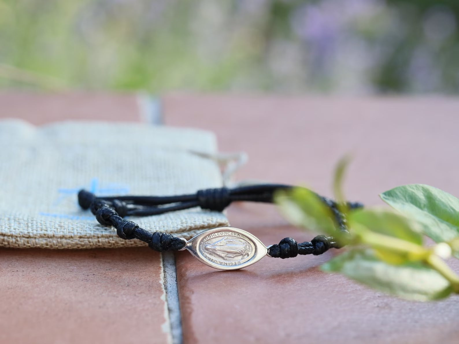 Pulsera Medalla Milagrosa Plata
